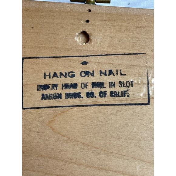 Vintage Palace Gardens Images Ivory Wooden Rectangular Framed Hanging - Picture 7 of 14